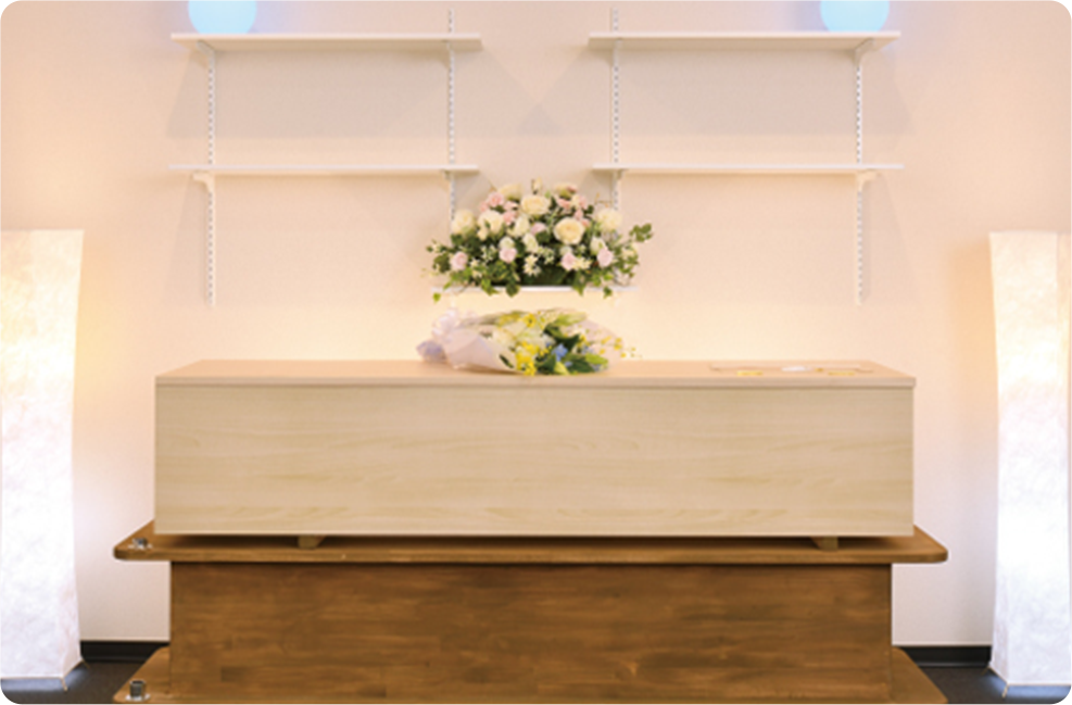 安置所の祭壇(基本プラン)の写真